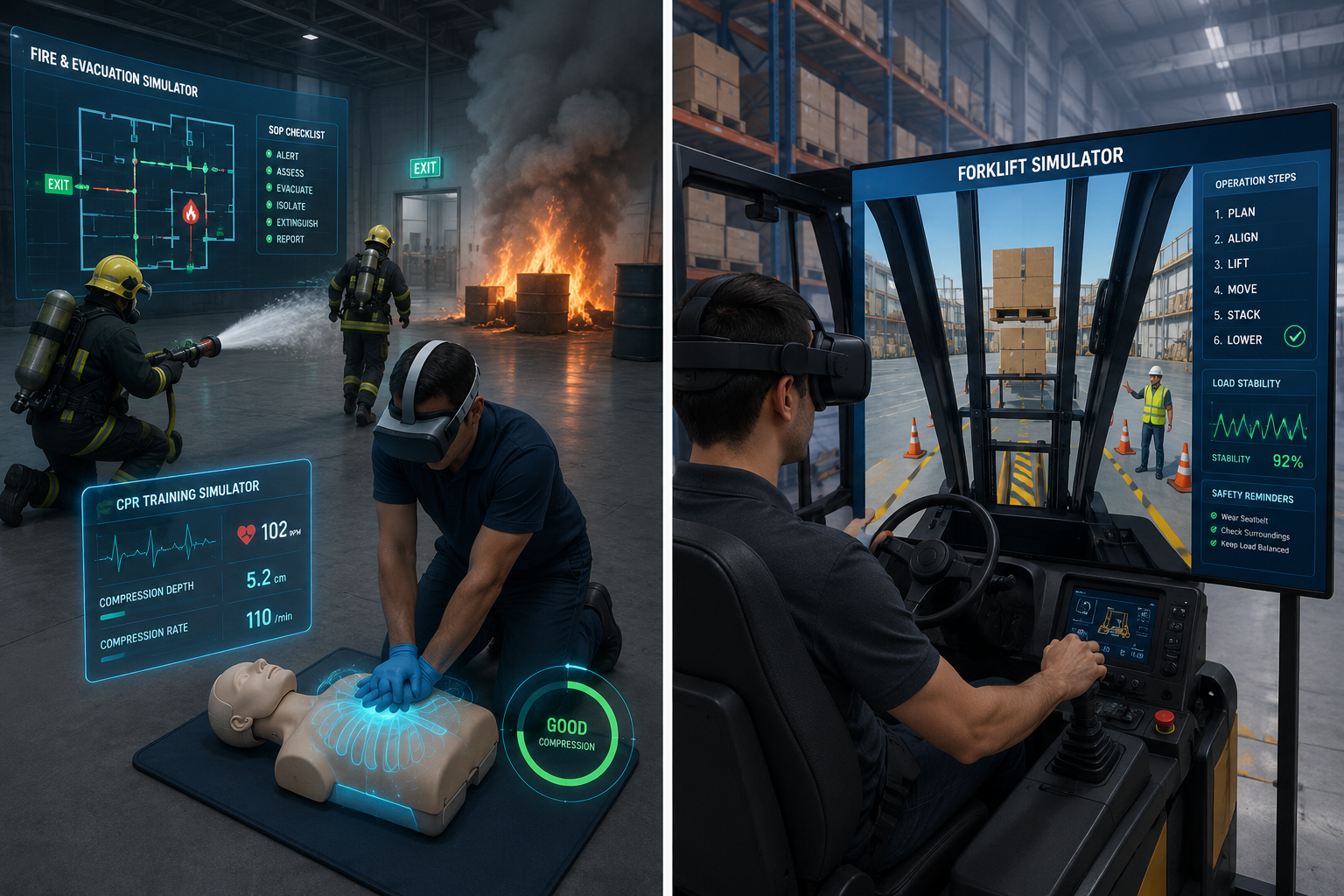 VR HSE Simulators Overview